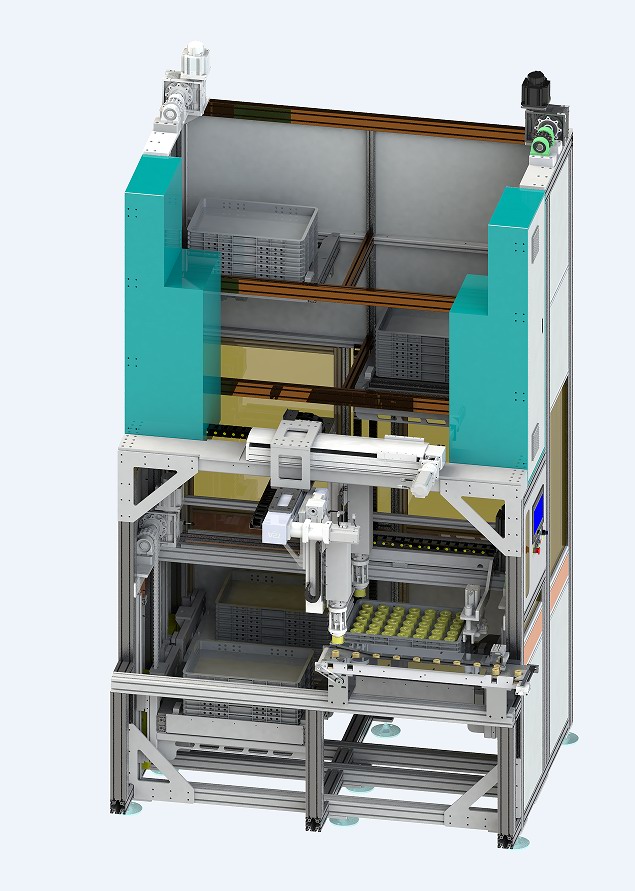二料框 一工段外磁路 铁碗上料机提升机