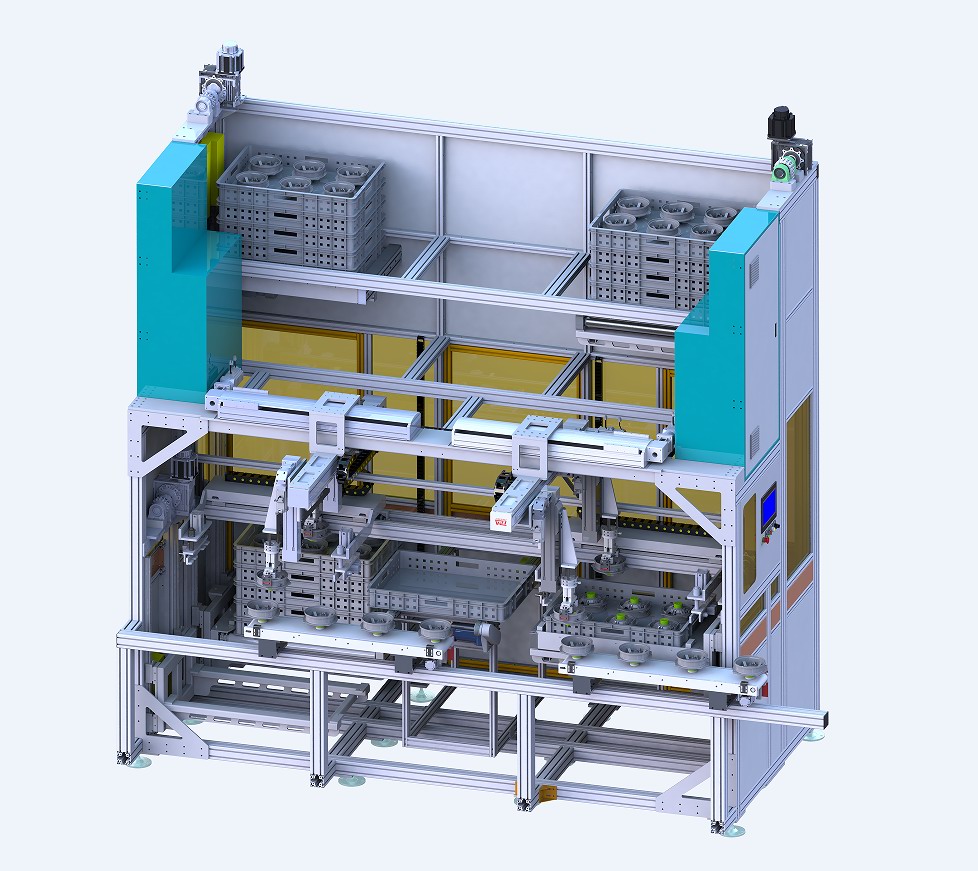 三料框   三工段半成品上下料提升机